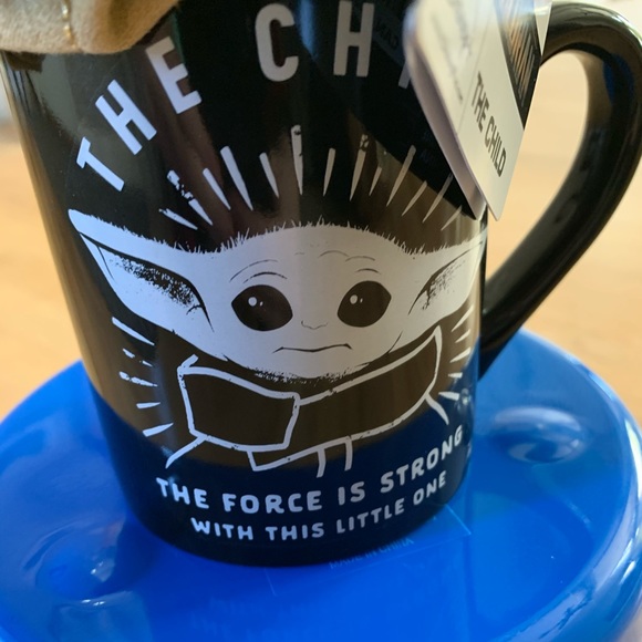 Star wars baby yoda mandalorian mug and plush - Picture 3 of 4